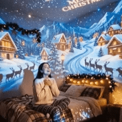 ๐๐ป โจ 60,000+ Sold โ Plug & Play HD Holiday Projector for Christmas & Halloween Decor